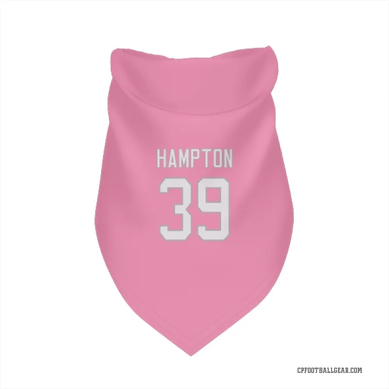 Nick Hampton  Pink Carolina Panthers  Cat & Dog Pet Bandana