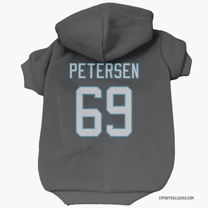 Parker Petersen  Black Carolina Panthers  Cat & Dog Pet Hoodie