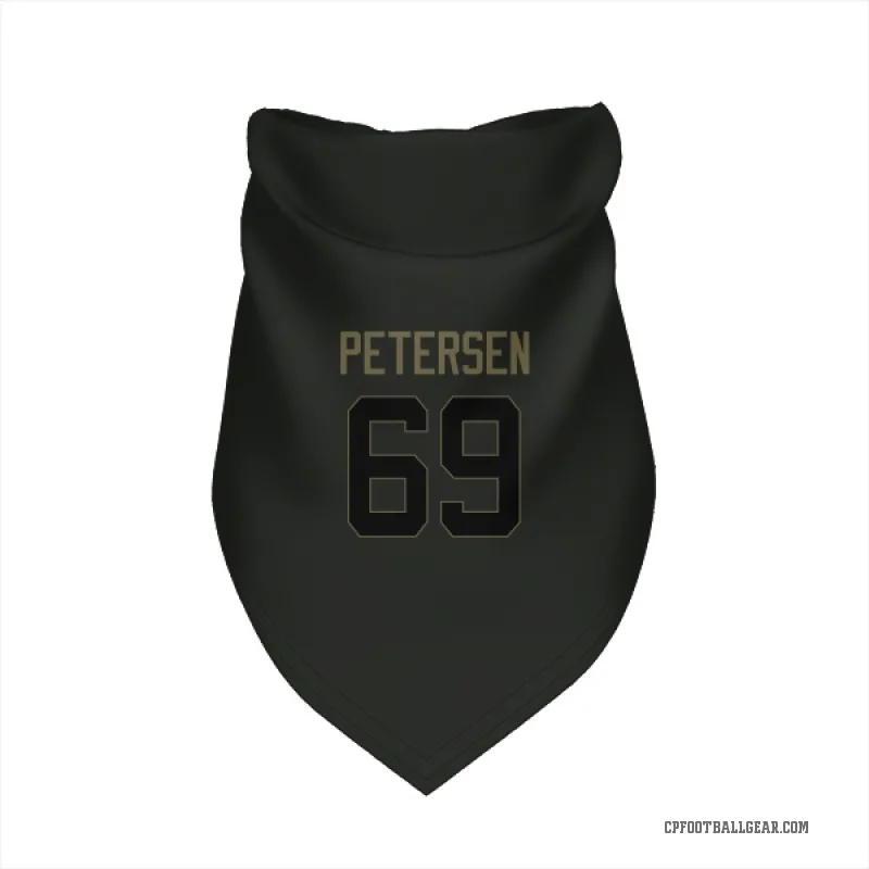 Parker Petersen  Black Carolina Panthers  Service Cat & Dog Pet Bandana