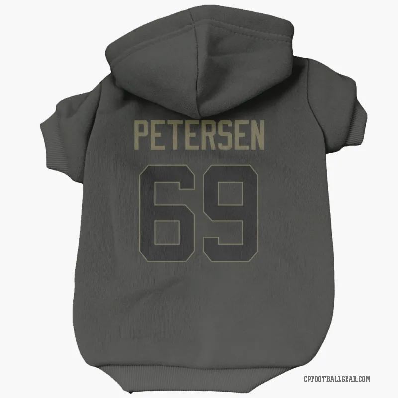 Parker Petersen  Black Carolina Panthers  Service Cat & Dog Pet Hoodie