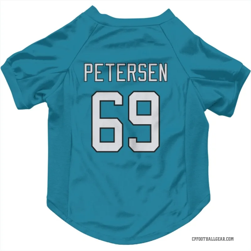 Parker Petersen  Blue Carolina Panthers  Cat & Dog Pet Jersey