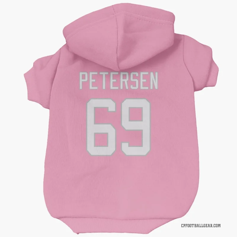 Parker Petersen  Pink Carolina Panthers  Cat & Dog Pet Hoodie