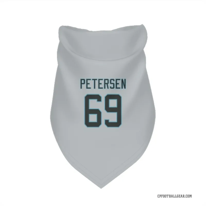 Parker Petersen  White Carolina Panthers  Cat & Dog Pet Bandana