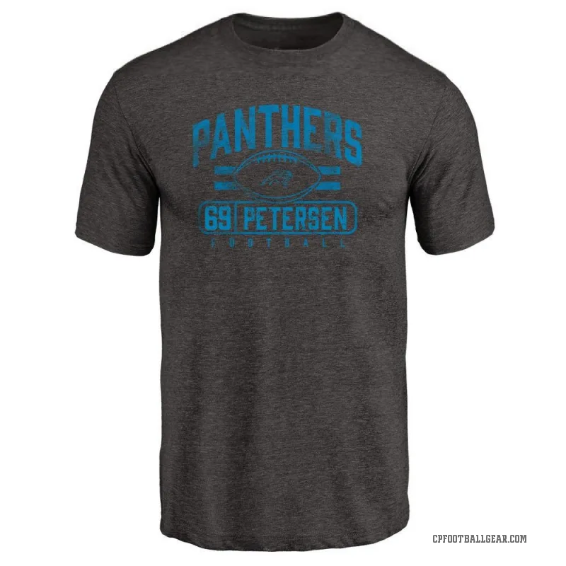 Parker Petersen Youth Black Carolina Panthers Flanker T-Shirt -