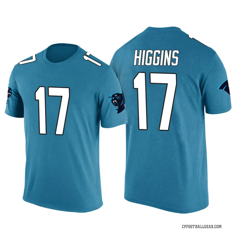 Rashard Higgins Men's Blue Carolina Panthers Color Rush T-Shirt