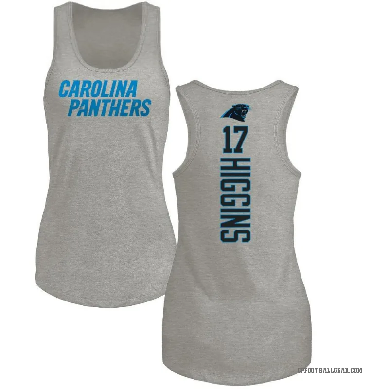 Rashard Higgins Women's Ash Carolina Panthers Backer Tank Top -
