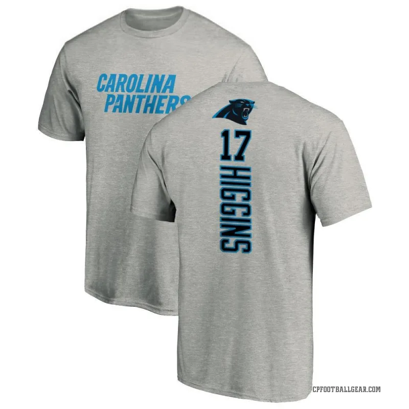 Rashard Higgins Youth Ash Carolina Panthers Backer T-Shirt -