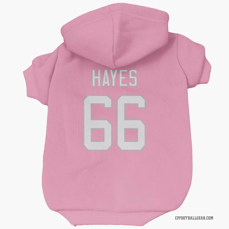 Ryan Hayes  Pink Carolina Panthers  Cat & Dog Pet Hoodie