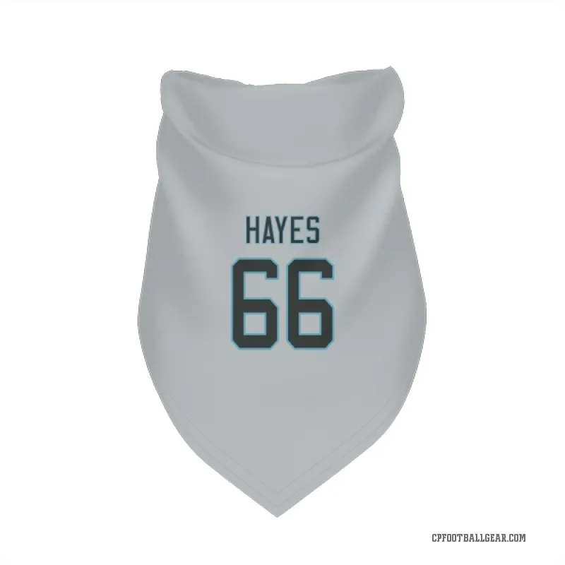 Ryan Hayes  White Carolina Panthers  Cat & Dog Pet Bandana