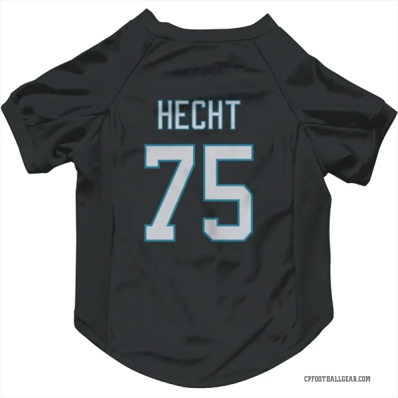 Sam Hecht  Black Carolina Panthers  Cat & Dog Pet Jersey