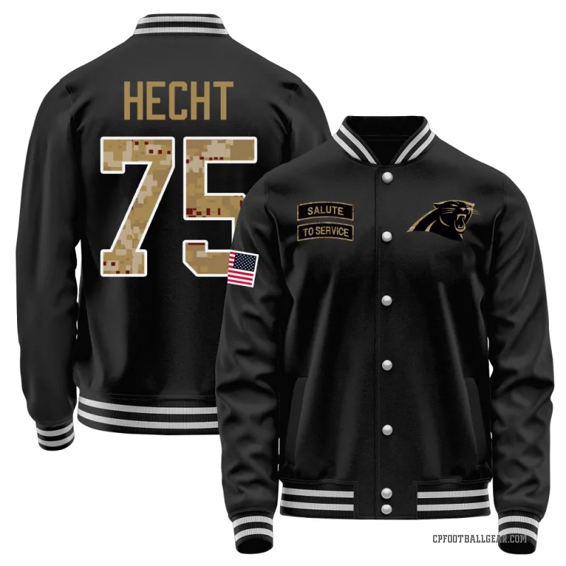 Sam Hecht Men's Black Carolina Panthers Salute to Service Sideline Performance Jacket