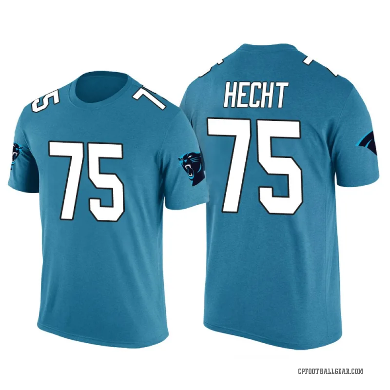 Sam Hecht Men's Blue Carolina Panthers Color Rush T-Shirt