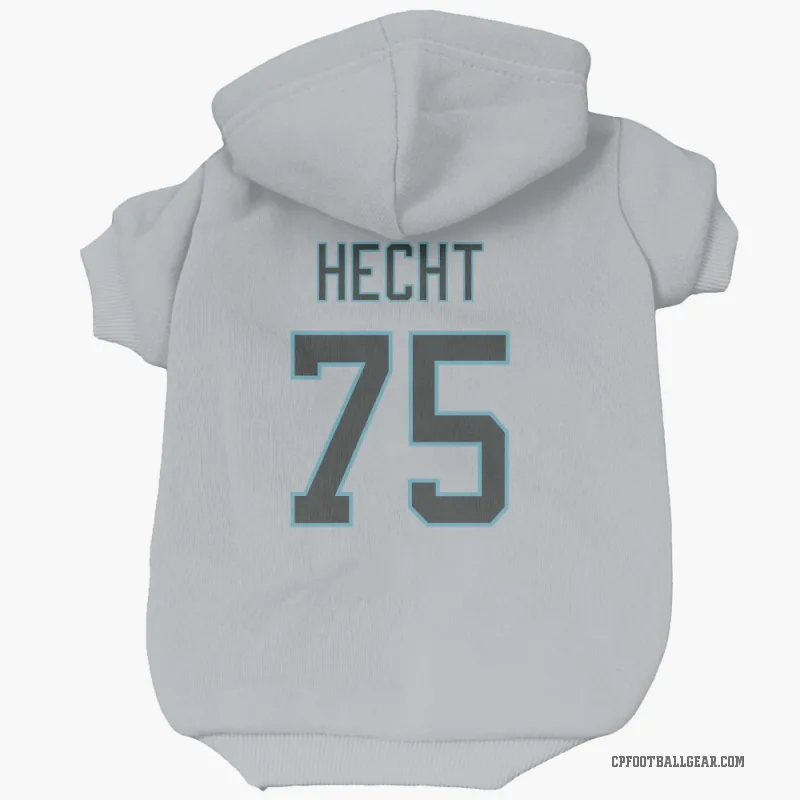 Sam Hecht  White Carolina Panthers  Cat & Dog Pet Hoodie