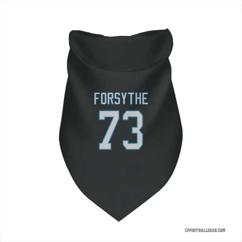 Stone Forsythe  Black Carolina Panthers  Cat & Dog Pet Bandana