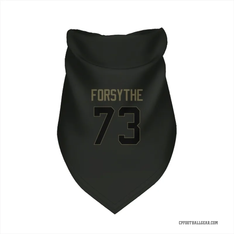 Stone Forsythe  Black Carolina Panthers  Service Cat & Dog Pet Bandana