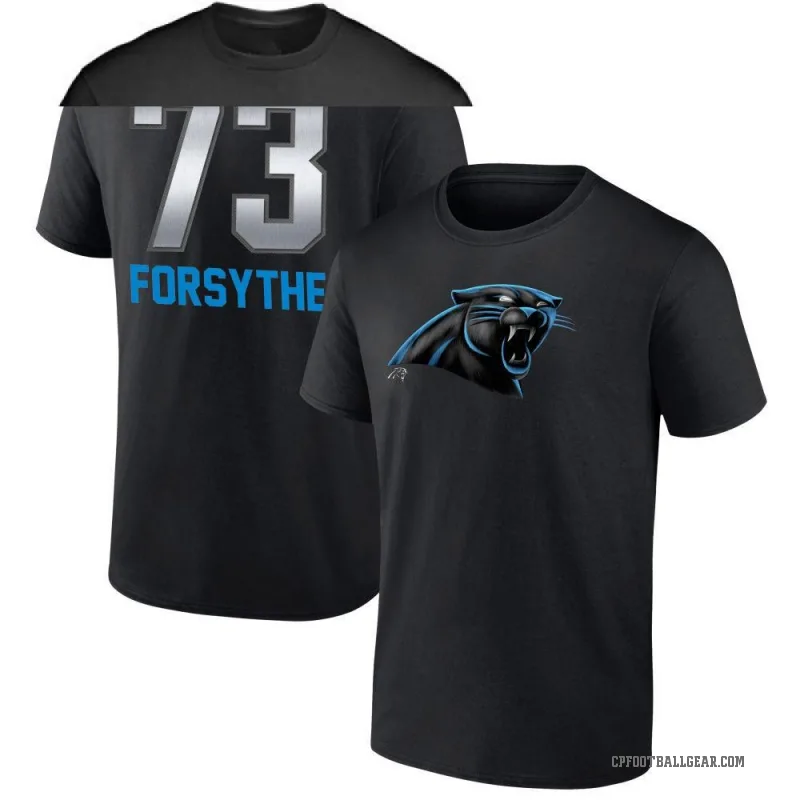 Stone Forsythe Youth Black Carolina Panthers Midnight Mascot T-Shirt -