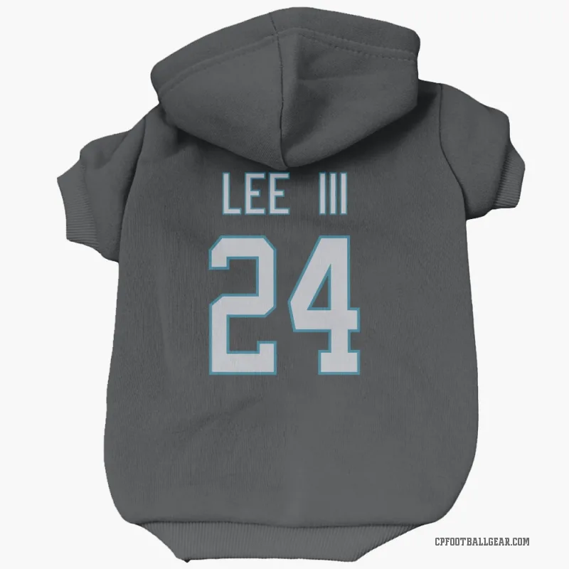Will Lee III  Black Carolina Panthers  Cat & Dog Pet Hoodie
