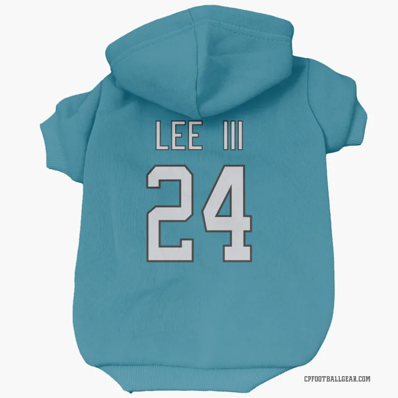 Will Lee III  Blue Carolina Panthers  Cat & Dog Pet Hoodie