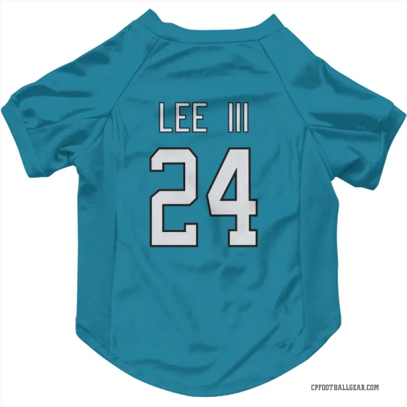 Will Lee III  Blue Carolina Panthers  Cat & Dog Pet Jersey