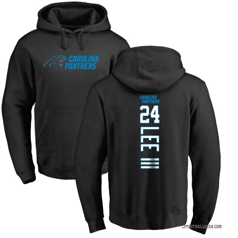 Will Lee III Youth Black Carolina Panthers Pro Line Backer Pullover Hoodie